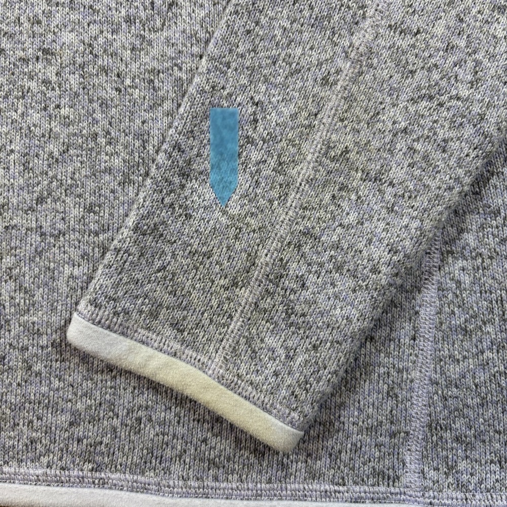 Patagonia Purple Better Sweater Quarter Zip Women's Size Small 25618 - Picture 3 of 7